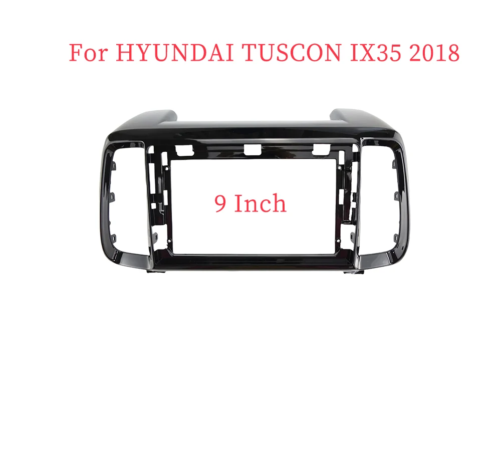 

9-дюймовый автомобильный кабель для камеры для Hyundai Tucson IX35 2018 Android, большой экран, набор Dask, облицовка, рамка