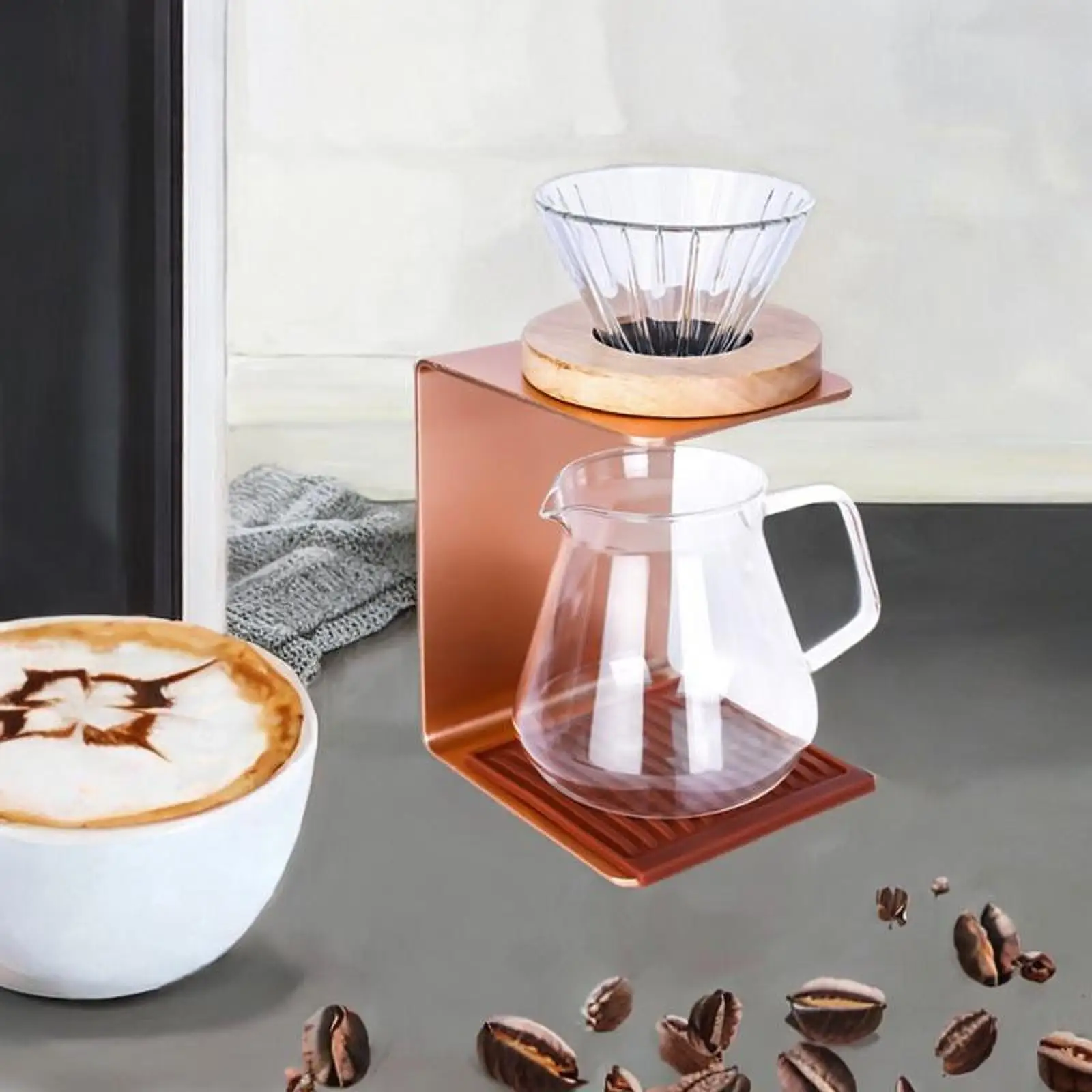 Support de goutteur de café, Support Portable, Station de café multifonction, Support de café goutte à goutte pour Restaurant, cuisine, maison, café, Bar, cadeau