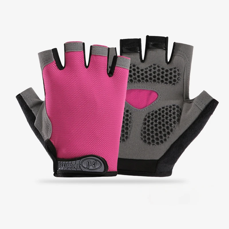 Heren Fietshandschoenen Halfvinger Gymhandschoenen Dames Mitten Ademend Antisliphandschoen Fitness Sport Trainingshandschoenen