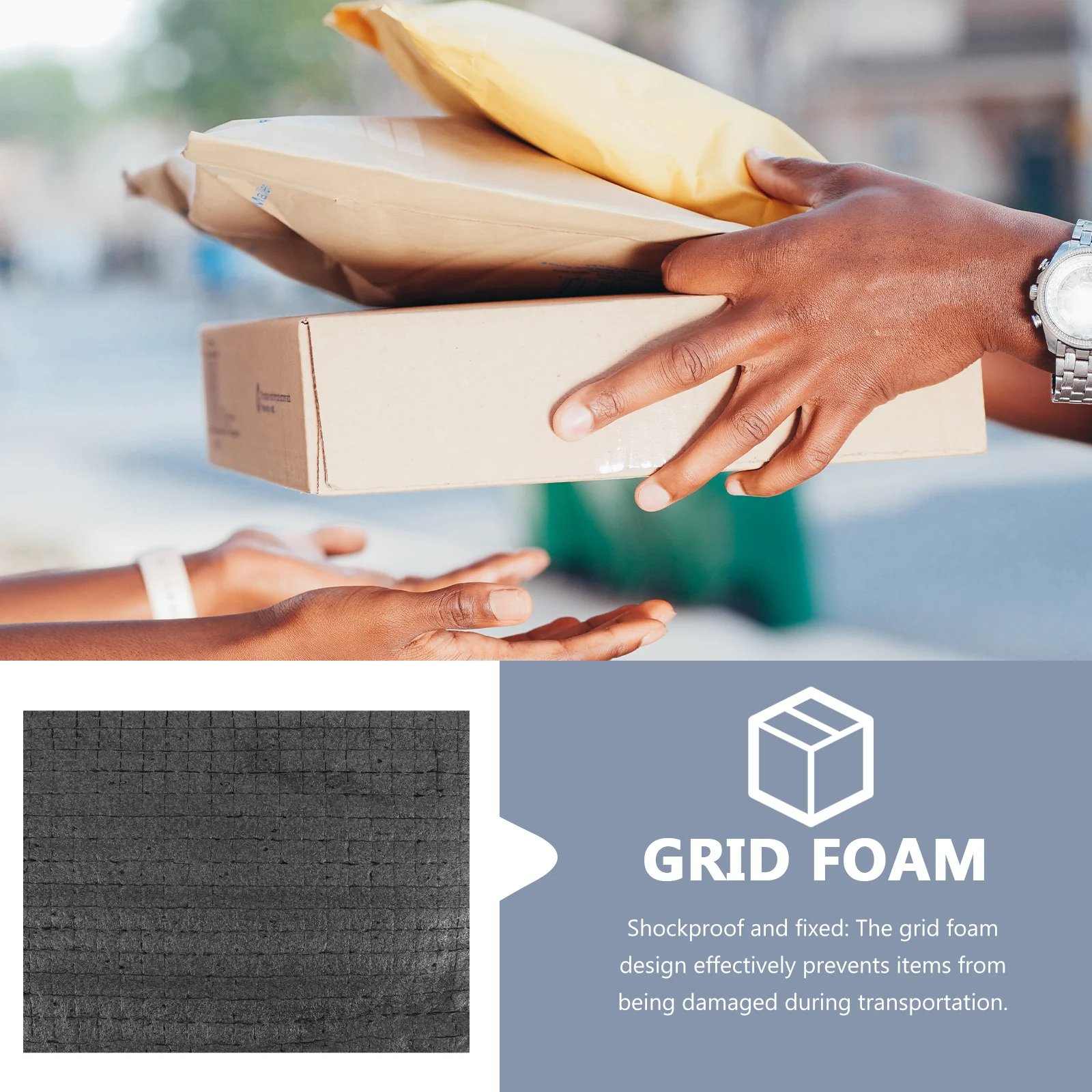 Пенопластовая вставка для чехлов, многофункциональный материал для предотвращения столкновений, режущие амортизирующие блоки «сделай сам», для безопасной доставки и хранения