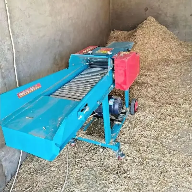 Machine à hacher les fourrages pour animaux, coupe-ensilage, broyeur de paille, hacheuse de fourrage pour l'alimentation animale, Chaffcutter