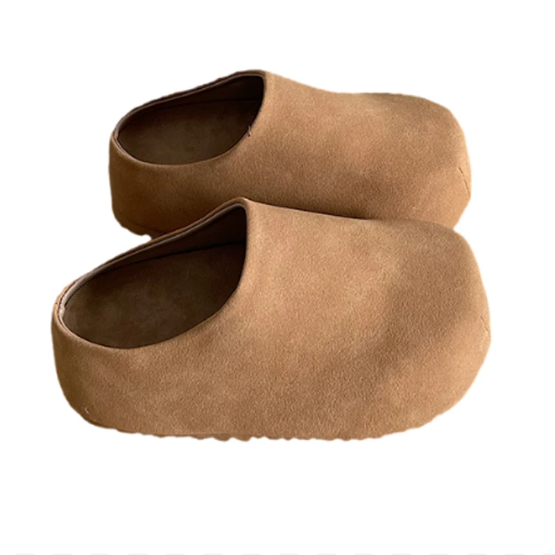 الشقق منصة المرأة النعال موضة عادية البغال أحذية الشتاء دافئ النساء أحذية أحذية مصممين امرأة 2025 سيدة جديدة Zapatillas #6