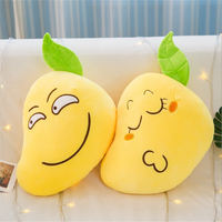 Cute Mango Plush Toy Fruit Pillow Girl Doll Lazy Cute Doll Big Hug Sleeping Girls