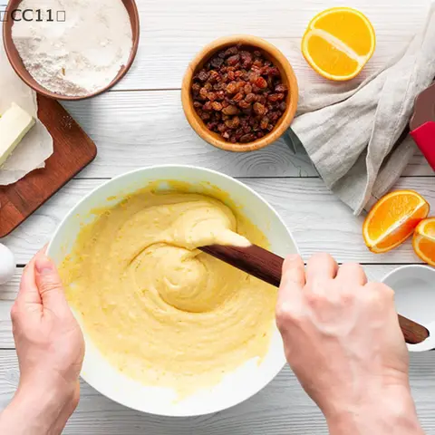 〔CC11〕11 इंच लकड़ी की खट्टी रोटी मिक्सिंग स्टिर स्टिक स्पर्टल लकड़ी की रोटी बनाने के उपकरण ठोस लकड़ी पैडल स्टिरिंग स्टिक 8 best sales जामन - №8