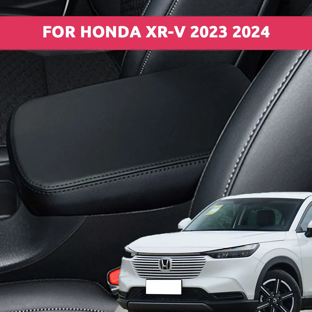 Image of Für Honda XR-V Vezel ZR-V HR-V 2023 2024 Auto-Armlehnenabdeckung | OEM-kompatibler, reißfester Wärmeisolierungs-Autoinnenraumschutz