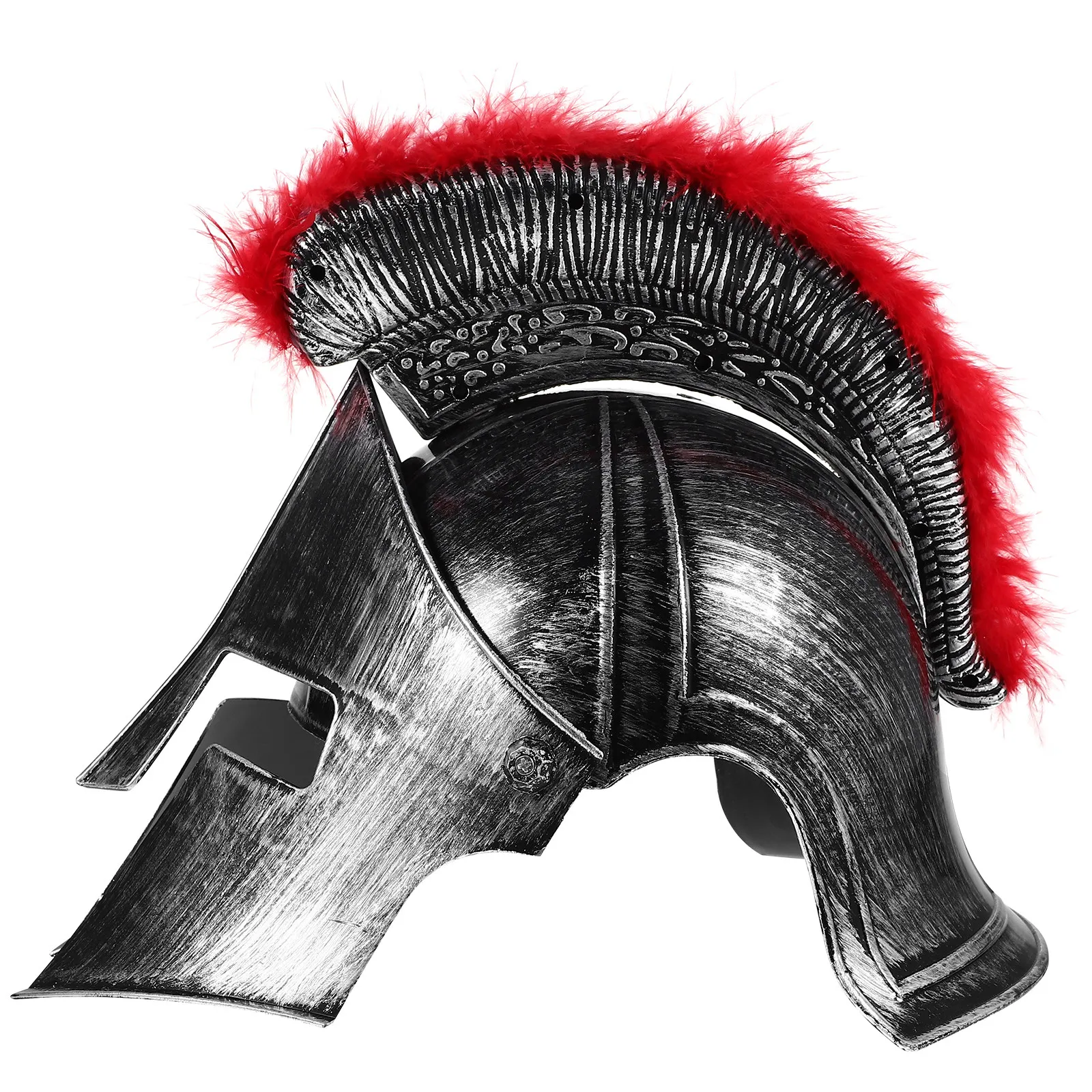Roman Warrior Party Cosplay Hat Reusable PVC Adult Costume Accessory for Holiday Festival Carnival Photo Prop Roman