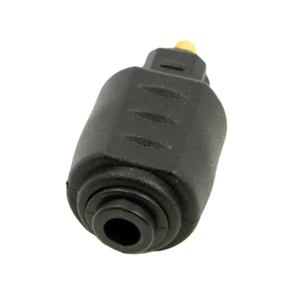 Toslink к Мини оптическому адаптеру Toslink к мини M 3,5 мм Портативный цифровой адаптер четкости звука с круглой головкой К квадратной головке