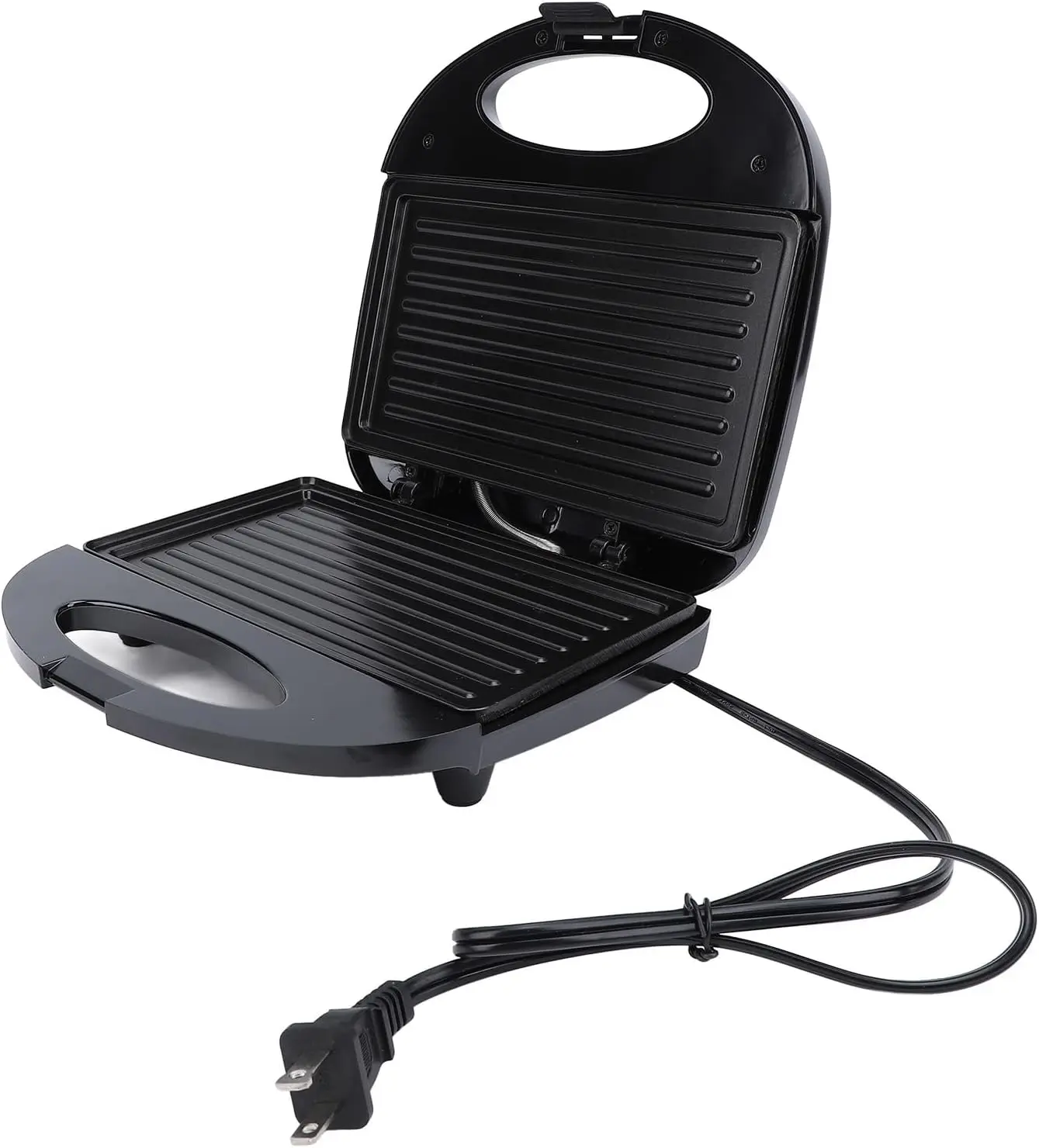 

750W Electric Breakfast Machine Double Sided Heating Nonstick Electric Baking Maker for Steak Bread, Maker, Breakfast Maker, Pan