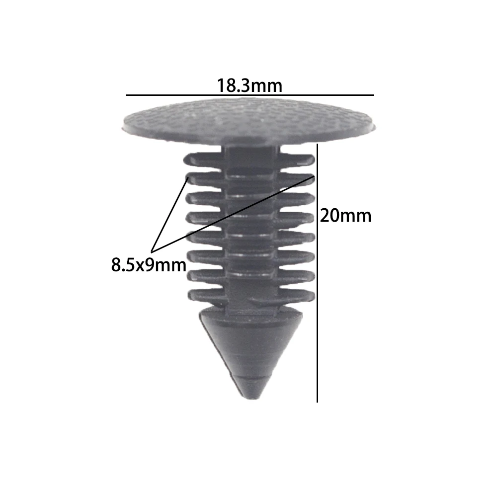Hochwertige Verkleidung aus Kunststoff, zum Einstecken, 4,5 mm, 5 mm, 6 mm, 7 mm, 8 mm, 9 mm, 10 mm, 11 mm Loch, Auto-Innenverkleidungsclip