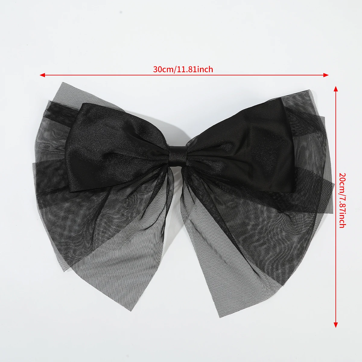 AWAYTR Mesh Lace Bow Tie Hairpins Cute Floral Headwear Romantic Hair Accessories Girl Side Bangs Clip Sweet Hair Clips