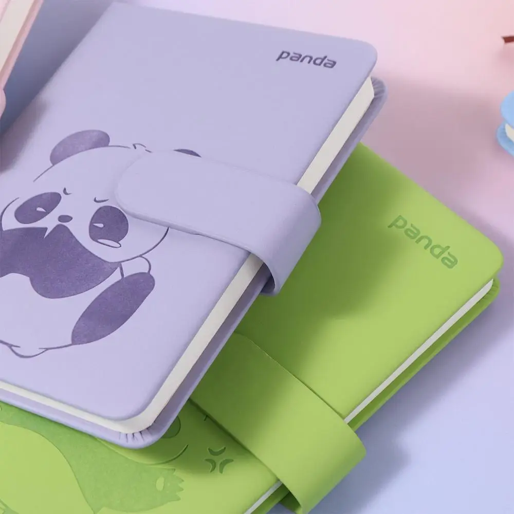 Durable A6 B6 Pocket Notebook Panda Mini Portable Handbook 192 Pages Waterproof Cover Diary Book Stationery