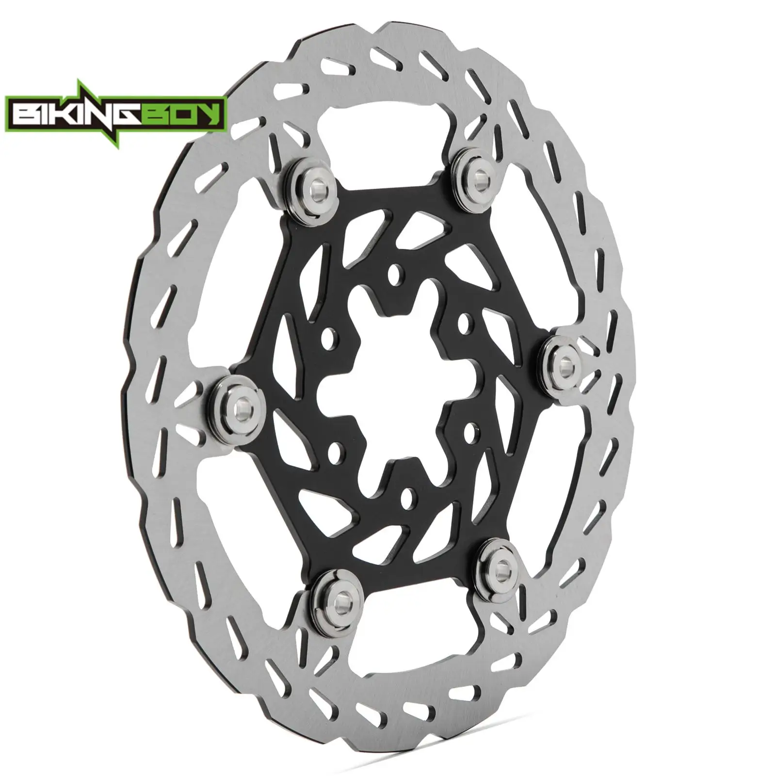 BIKINGBOY For Talaria Sting MX5 220mm Front / Rear Brake Disc Disk Rotor Electric Dirt Bike MX Off-road view 6