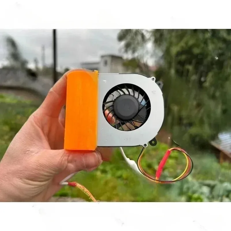 Suitable for NVIDIA for tesla p4 t4 M4 L4 A2 graphics card active cooling modification, note that the fan is powered by 5v