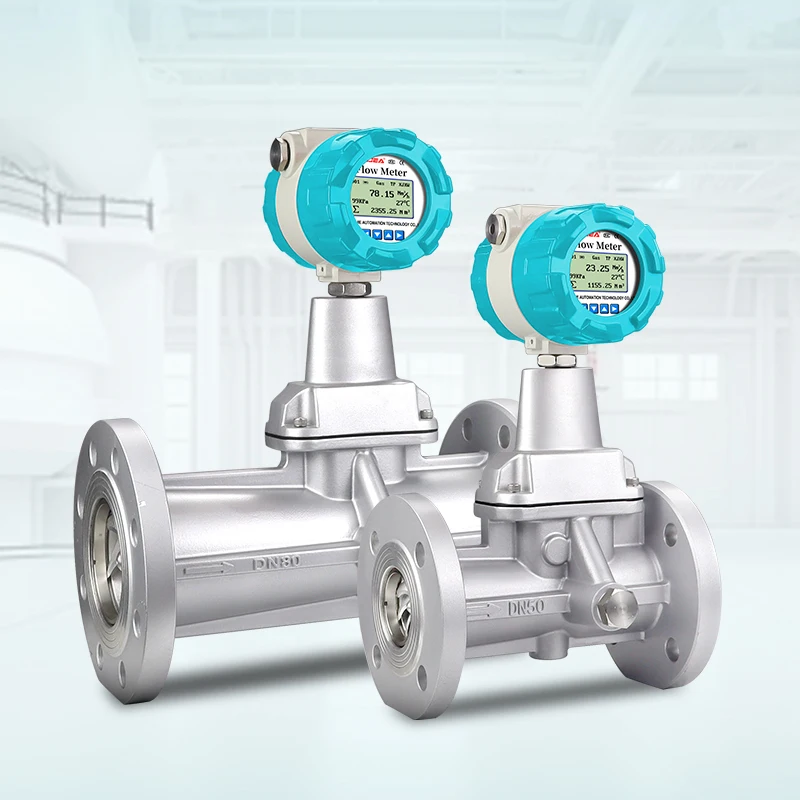 

Hot Steam Vortex Precession Air Flow Meter Intelligent Steam Compressed Air High-Precision Gas Display Flowmeter Sensor