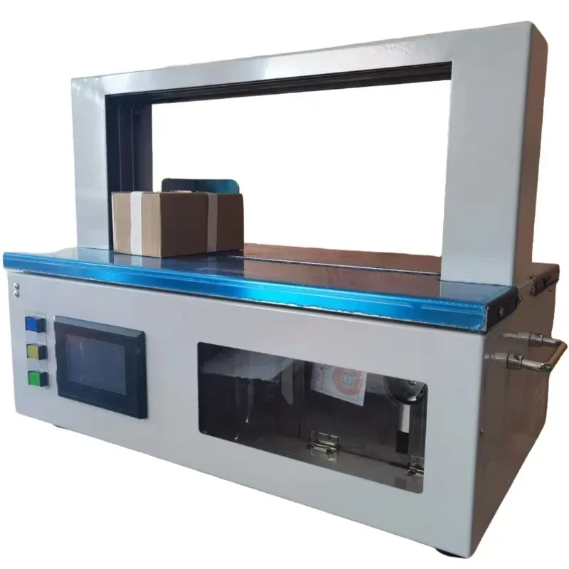 Strapping Vegetable Machine Tape Binding Machine Automatic Paper Tape Opp Tape Banding Machine