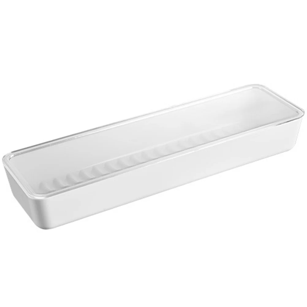 

Kitchen Storage Box Reusable Plastic Cutlery Keeper Fork Storage Case Portable Tableware Organizer Household Utensil Holder