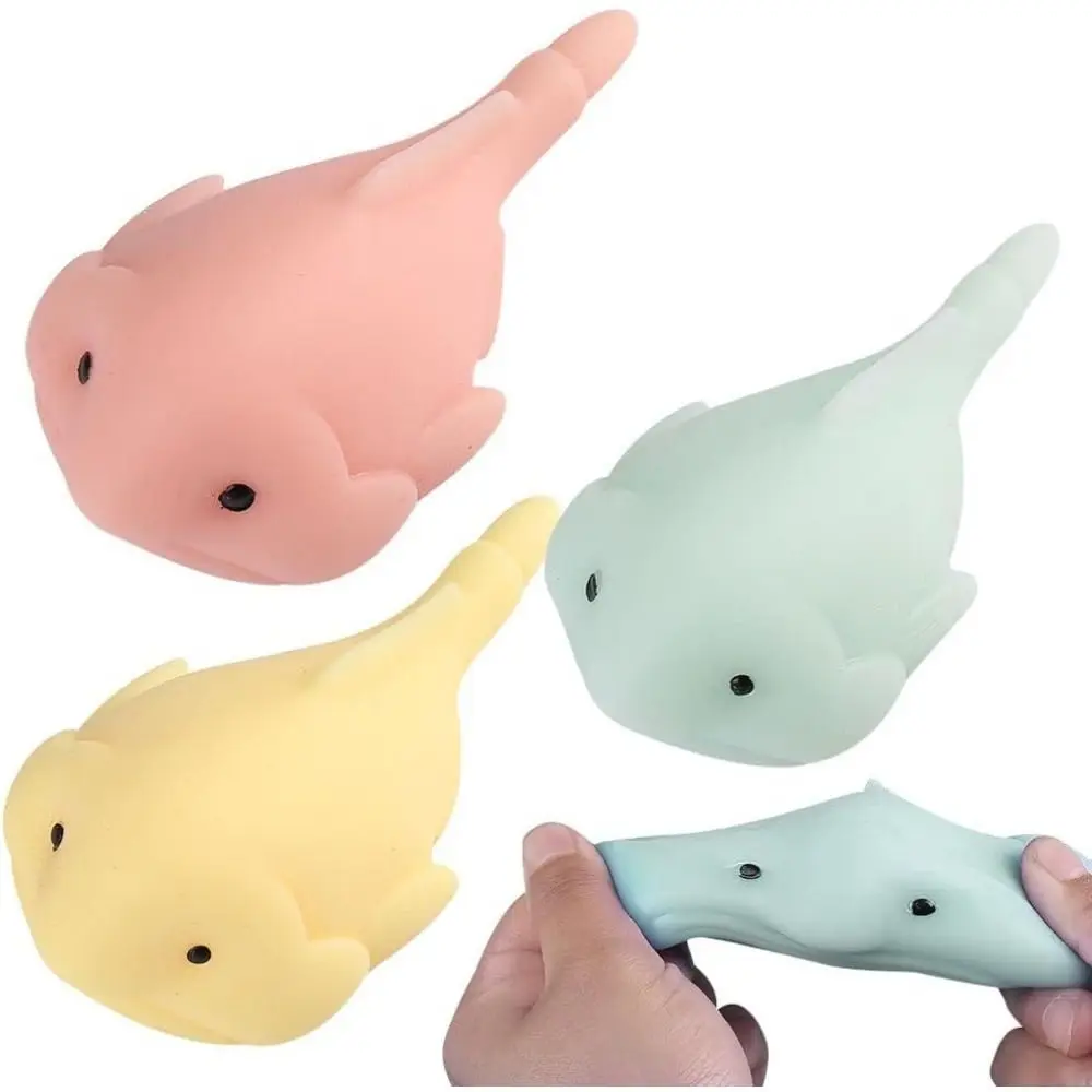 Cute Silicone Scorpionfish Squeeze Stretchy Waterproof Blobfish Soothing Texture Cute Shape Squeeze Sensory Relaxation Tool