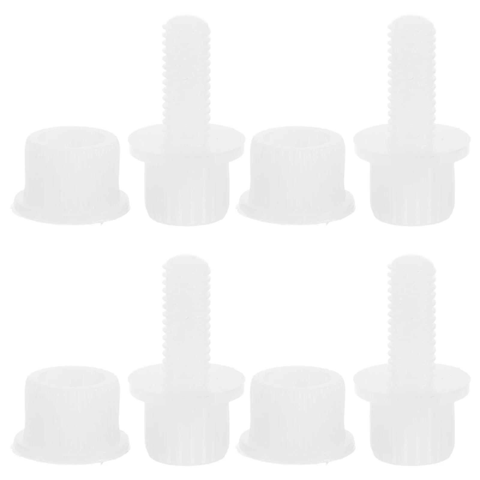 

4 Pcs License Plate Screws Durable Nylon Anti Rust for Yacht Motorcycle Easy Installation Secure Bolts Car Tag Fasteners Frame