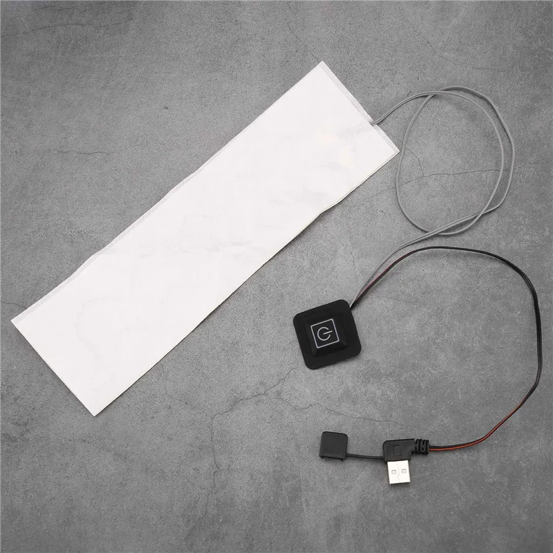 【تخفيضات سريعة】شاح شتوي ساخن بمنفذ USB للرجال والنساء، وسادة تدفئة شال، وسادة سخان ملابس USB مع 3 تروس قابلة للتعديل