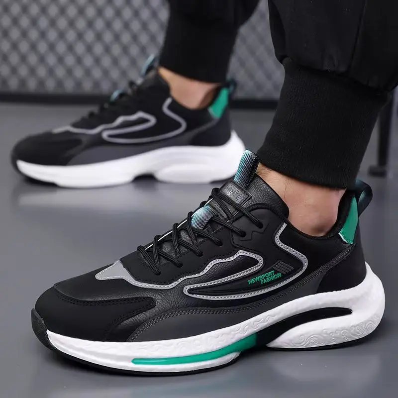 Herenschoenen Ademend Mesh Casual Schoenen Mode Heren Sneakers Comfort Sport Loopschoen Tennistraining Schoenen Zapatillas Hombre