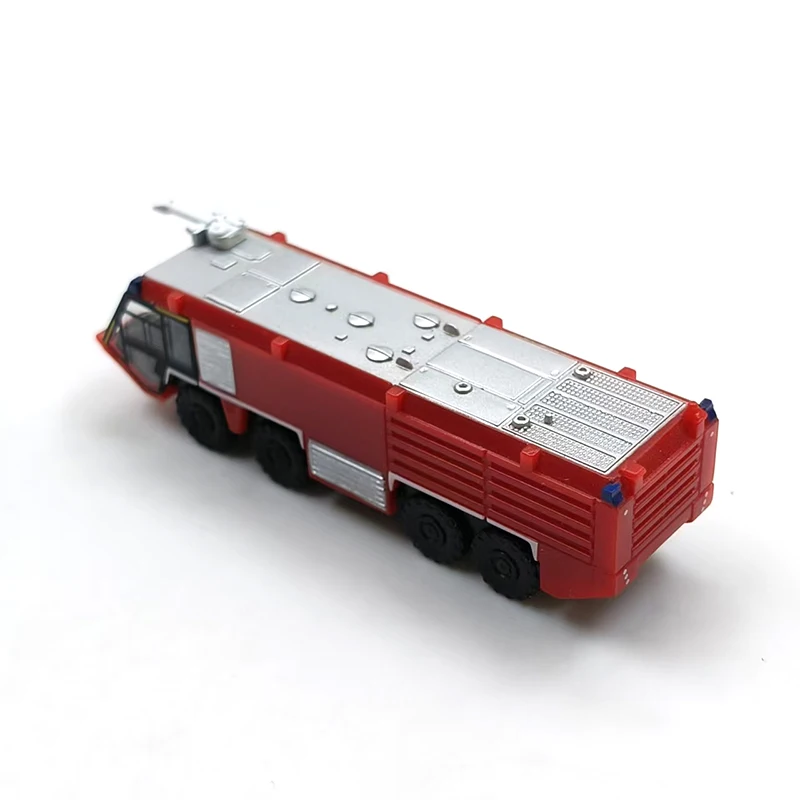 مقياس 1:87، خدمة المطار الأرضية، شاحنة مطافئ، محاكاة نموذج سيارة، هدية قابلة للجمع، زينة تذكارية