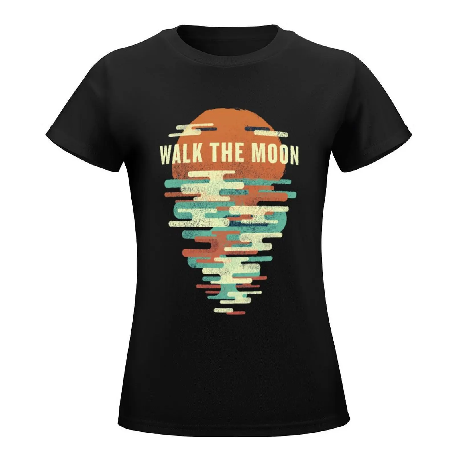 Neon WALK THE MOON Classic T-Shirt graphics blanks vintage womans clothing