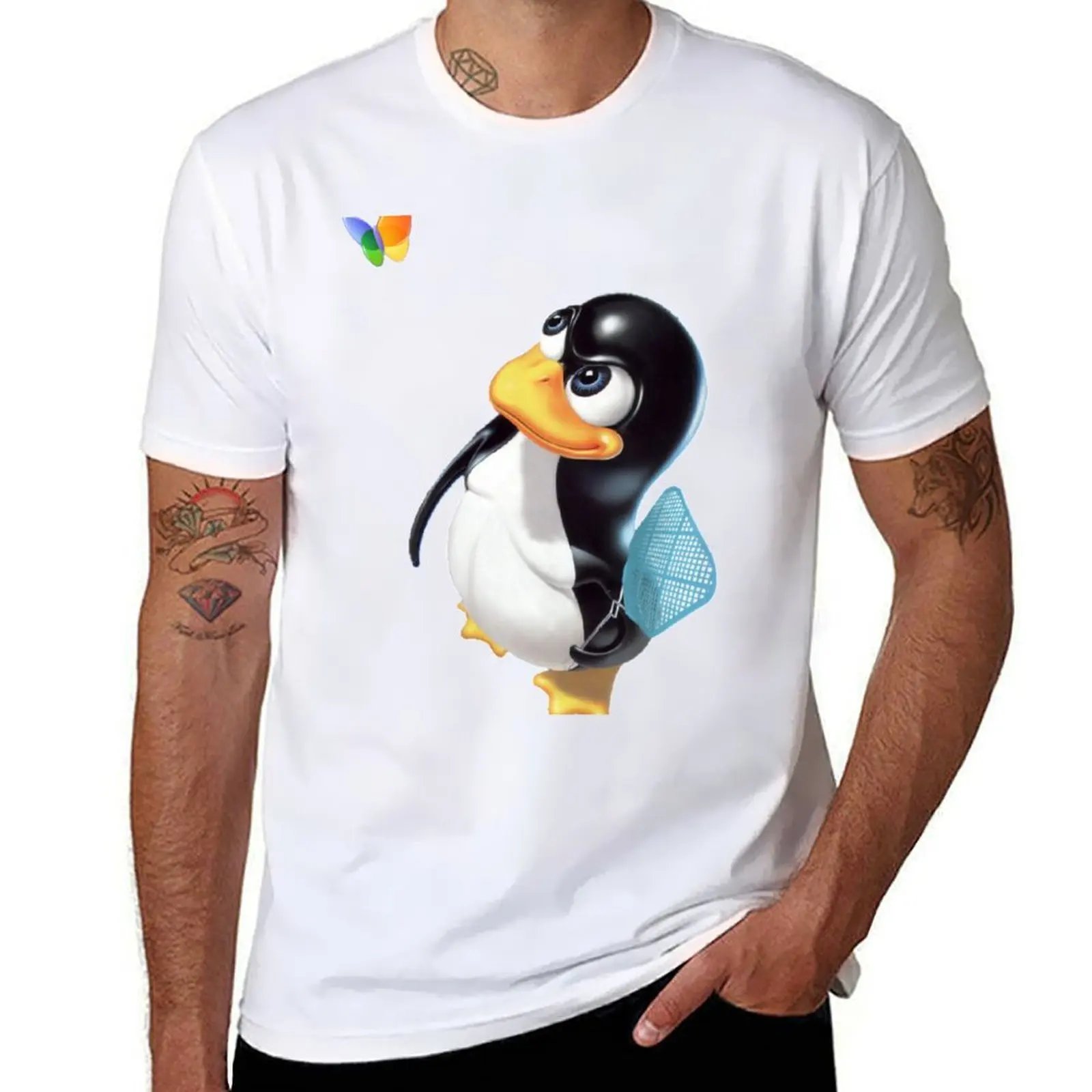 

Penguin Linux T-Shirt t shirt for man man t shirt luxury T-Shirt