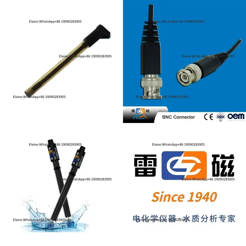 972106 Lead Ion Selective Probe Sensor BNC Connector Water Quality test