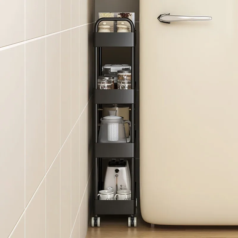 رف شق المطبخ المطلي بالطلاء المعدني من الفولاذ الكربوني