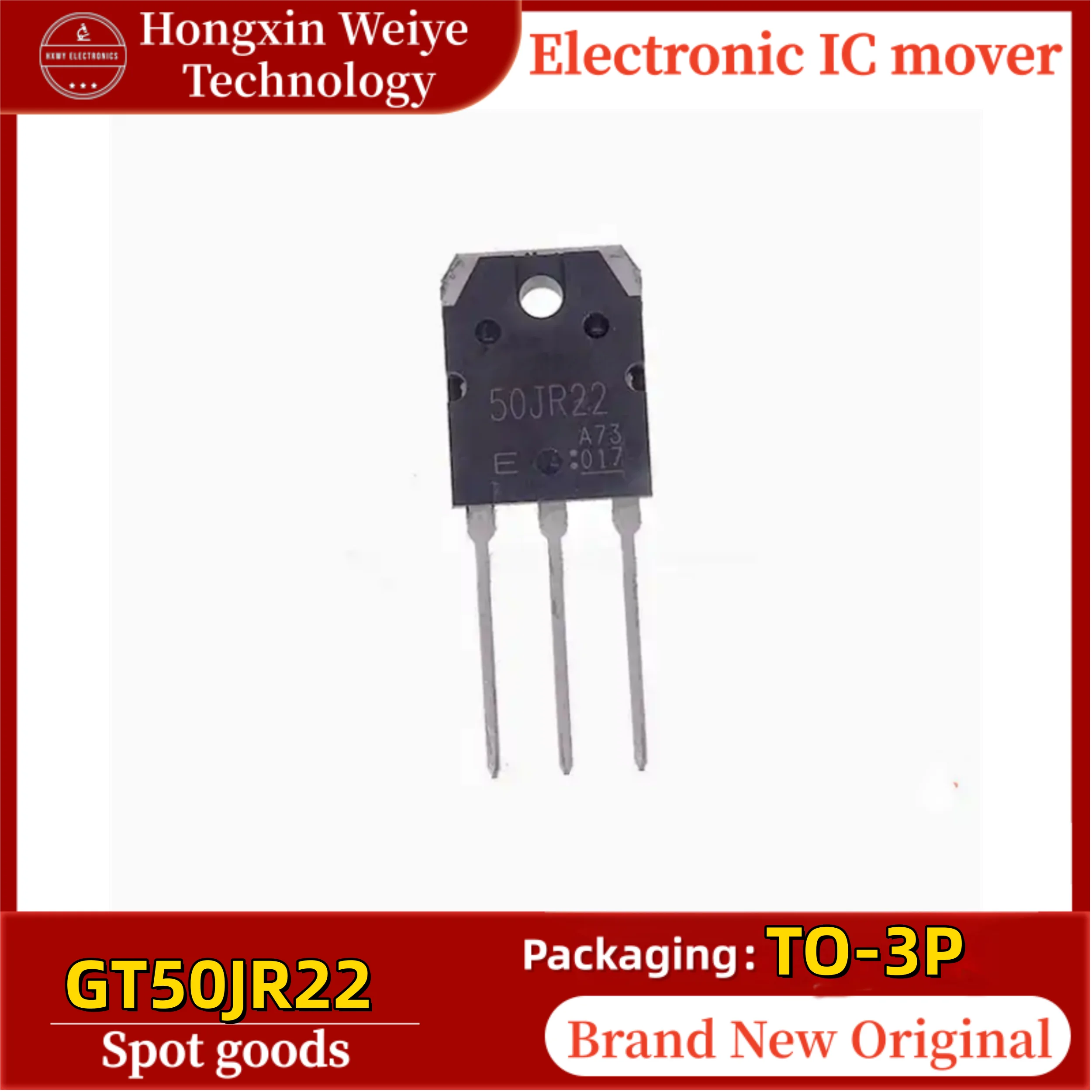 

5/50 PCS GT50JR22 50JR22 TO-3P IGBT Transistor / Module IGBT Single Tube Brand New In Stock