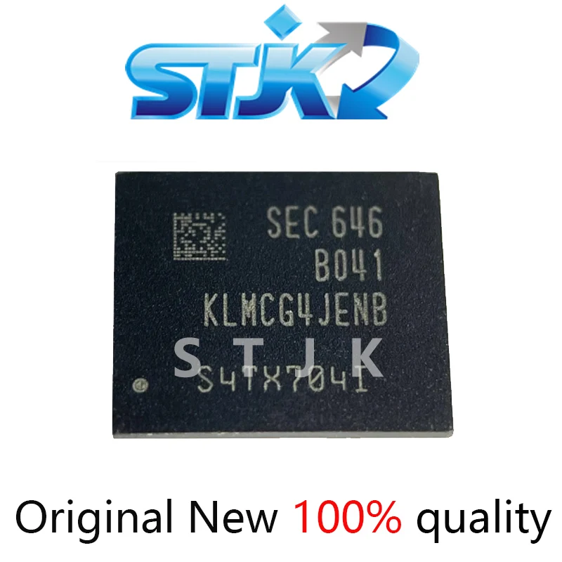 

KLMCG4JENB-B041 Brand new original EMMC 5.1 version 153 balls 64GB font IC