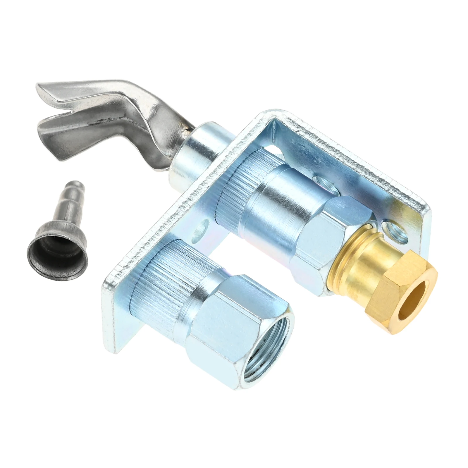 1Set Q314A4586 Pilot Burner NG/LP With Natural Gas & Propane Gas Pilot Orifice Replacement for Honeywell Used with Q309 Q340
