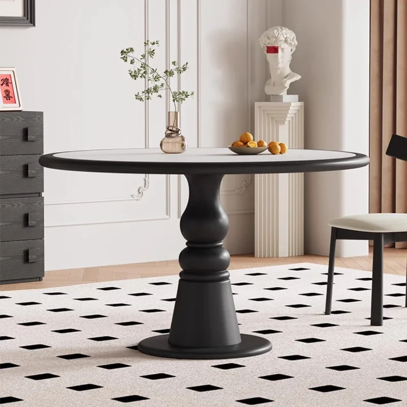 

Kitchen Reception Tables Cafe Table Oval Dining Room Elegant Service Modern Rooms Multifunction Mesa Comedor Home Furniture d