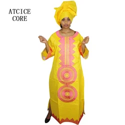 African Dresses For Women Dashiki Dresses Bazin Riche Traditional African Clothing Long Sleeve For Ladies