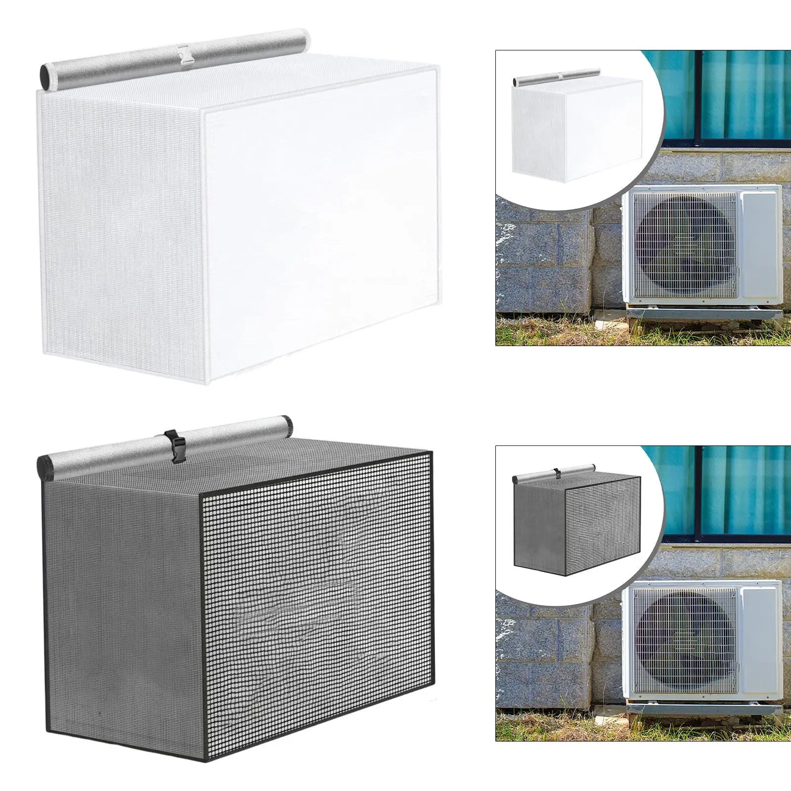 

Крышка наружного кондиционера для наружных блоков, универсальная внешняя защитная сетка, дышащее покрытие для квартиры, домашнего офиса