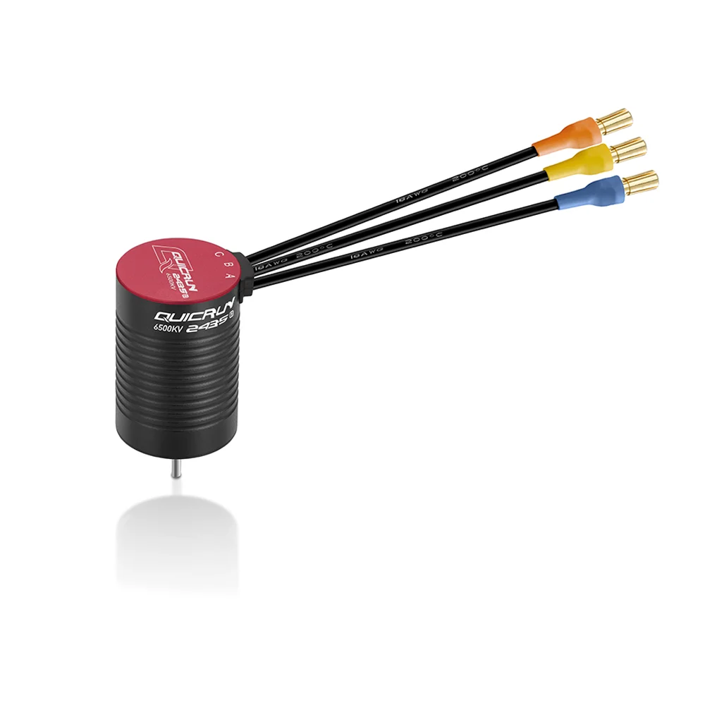 HobbyWing QuicRun 2435 SL G3 4500KV 6500KV Brushless Motor  for 1/18 16 14  RC On-Road Car Monster Truck