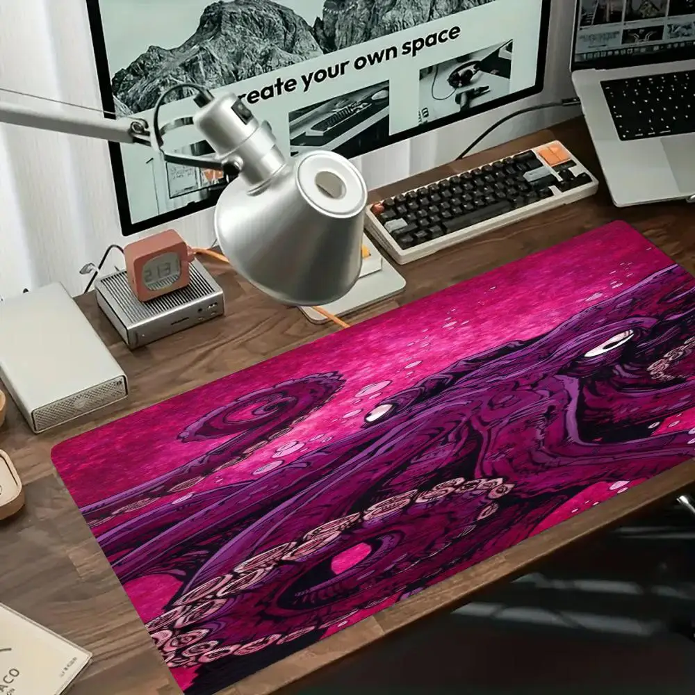 

Natural rubber mouse pad large office gaming custom waterproof stain-resistant keyboard pad desktop customization