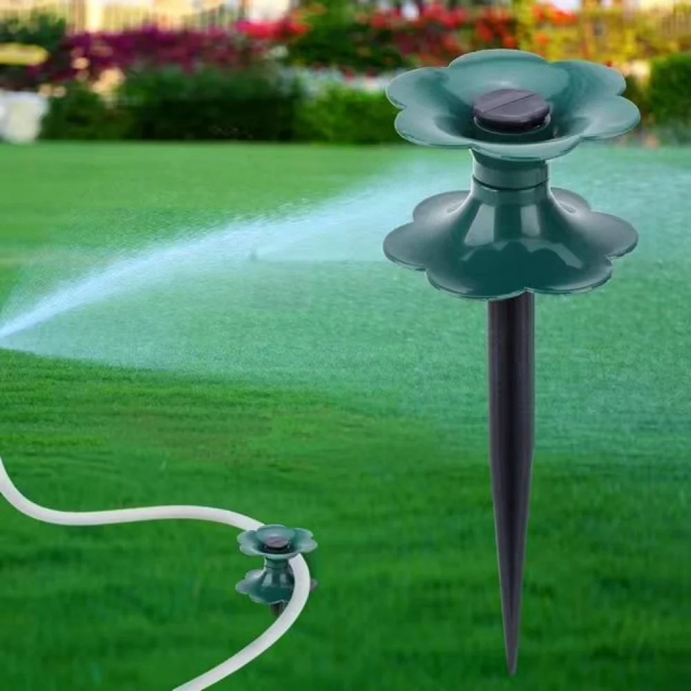 Plastic Garden Hose Guide Wheel Lawn Watering Protector Irrigation Accessory Pipe Holder For Yard Landscape