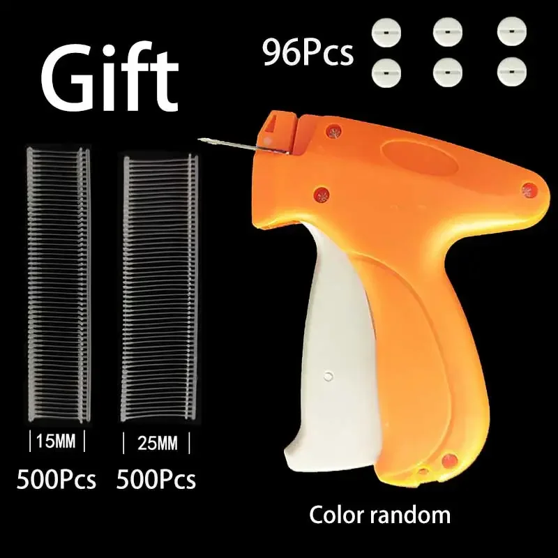 

1000 Barbs Clothes Garment Price Label Tags Gun Marking Labeling Machine Applicator DIY Apparel Tagging Guns Sewing Craft Tools