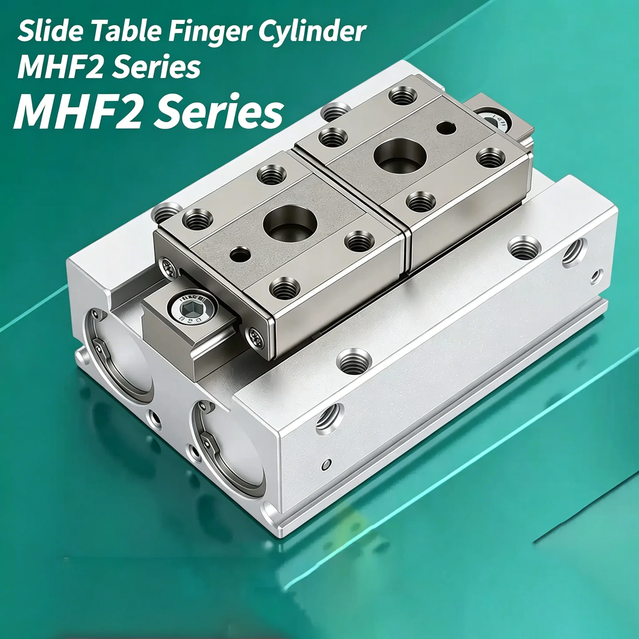 MHF2-8D MHF2-12D MHF2-16D MHF2-20D Double acting MHF2 Pnuematic New Original Low Profile Air Gripper Cylinder one finger