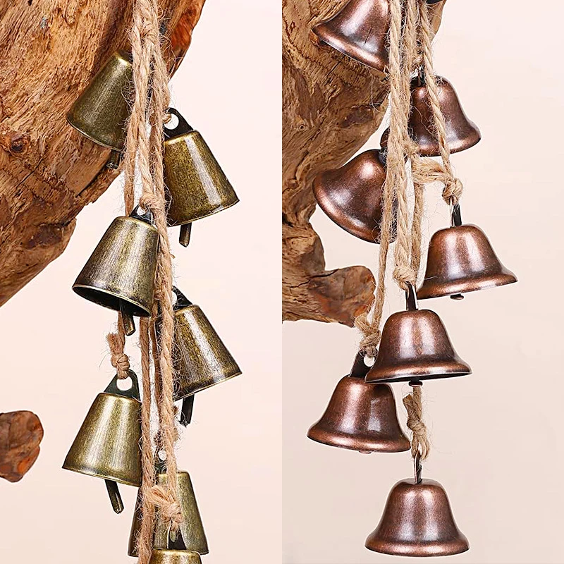 Witch Bell Protection For Door Knob Hanger Wind Chime Witchy Thing Clear Negative Energy Witchcraft Supplies For Boho Home Decor
