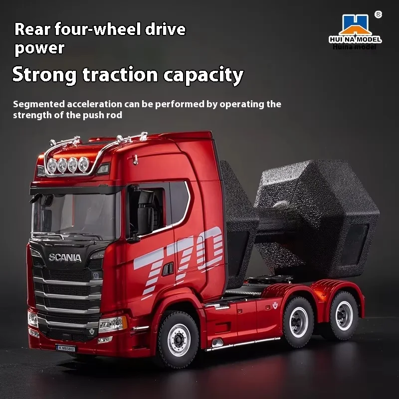 2025 منتج جديد Huina 1501 Stanya لودر أطفال بالريموت كنترول 19 قناة 2.4G التحكم مثل سيارة حقيقية التحكم عن بعد نموذج لعب الأولاد هدية