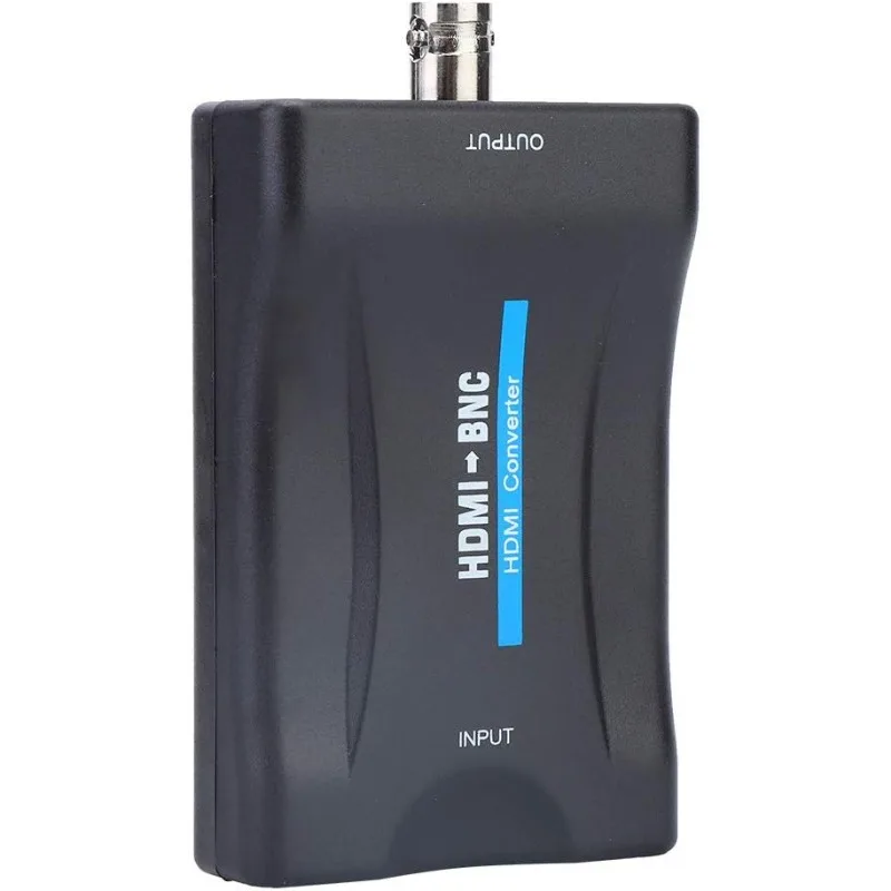 

Newest HDMI To BNC Converter,Composite Video Adapter and 3.5mm Audio Signal Converter with USB Charging Cable, Support NTSC/PAL