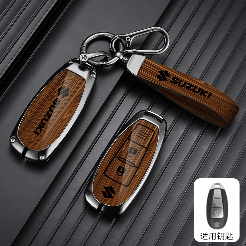 Car Remote Key Case Cover Shell For Suzuki Vitara Swift Ignis Kizashi SX4 Baleno Ertiga Samurai S-Cross Auto Keyless Accessories