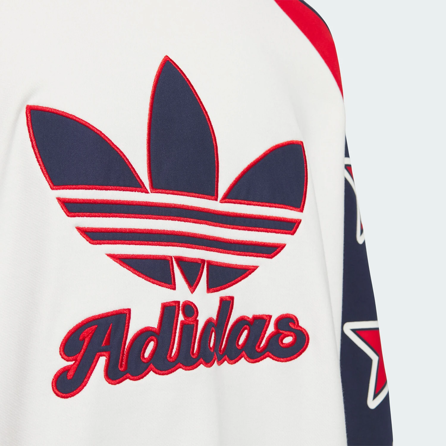 Felpa con cappuccio patchwork moda unisex originale autentica ufficiale Adidas JN0779