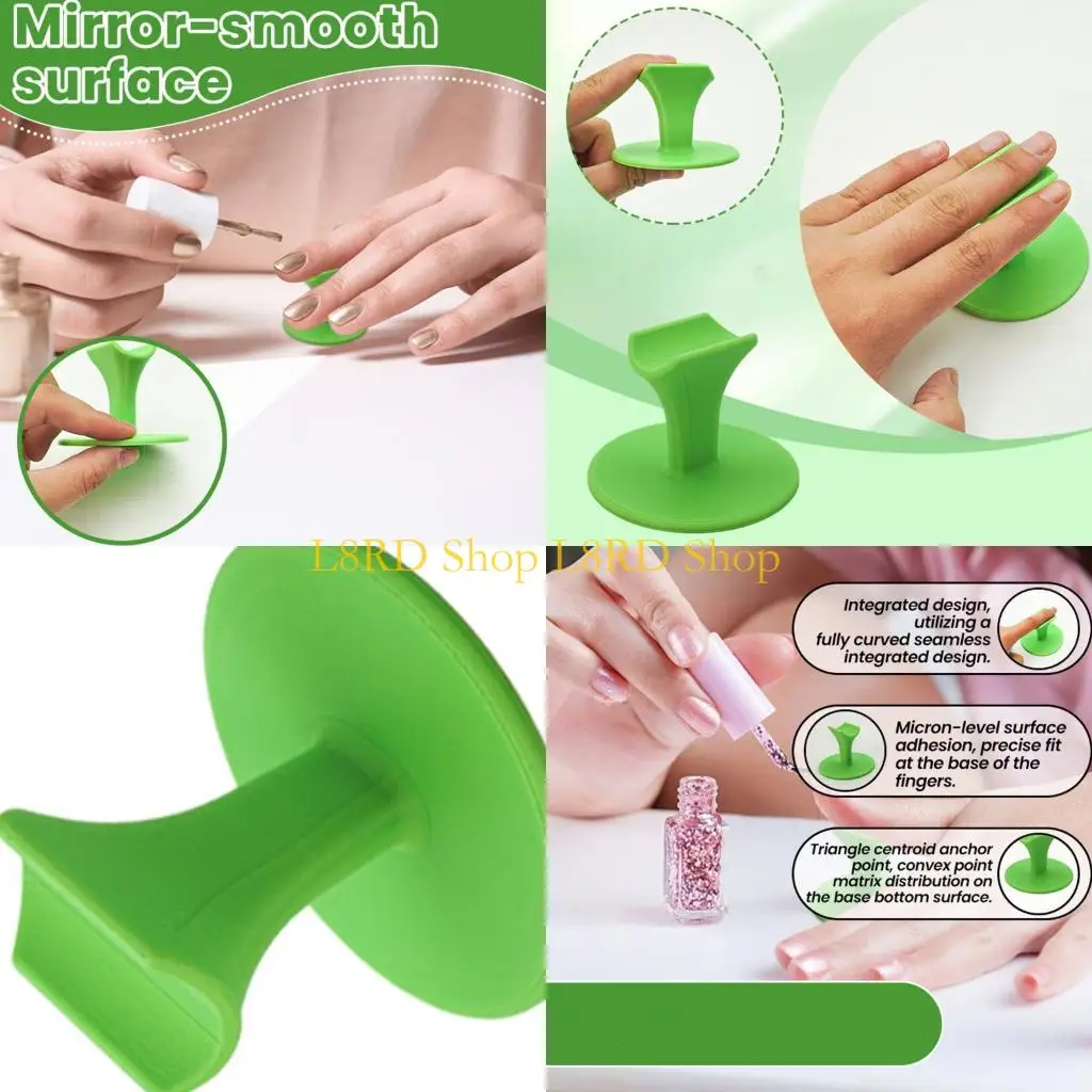 

L8RD Эргономичный держатель для ногтей для удобного дизайна ногтей своими руками и профессионального использования в салоне