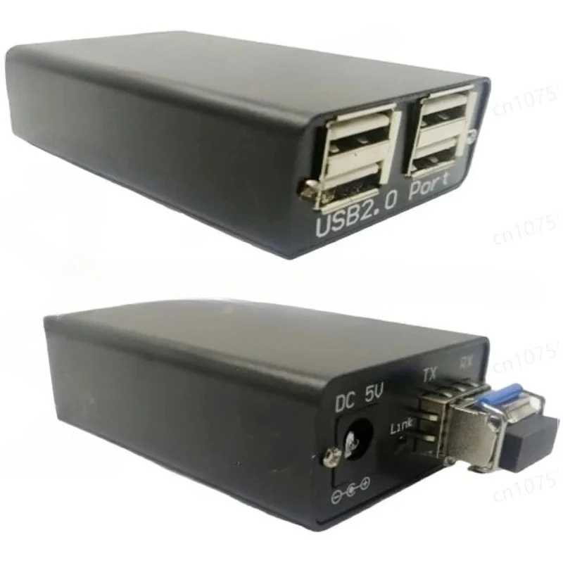 USB2.0 Optical Transceiver USB To Optical Transceiver USB2.0 Optical Fiber Extender Transmission and Transceiver Extension 20km