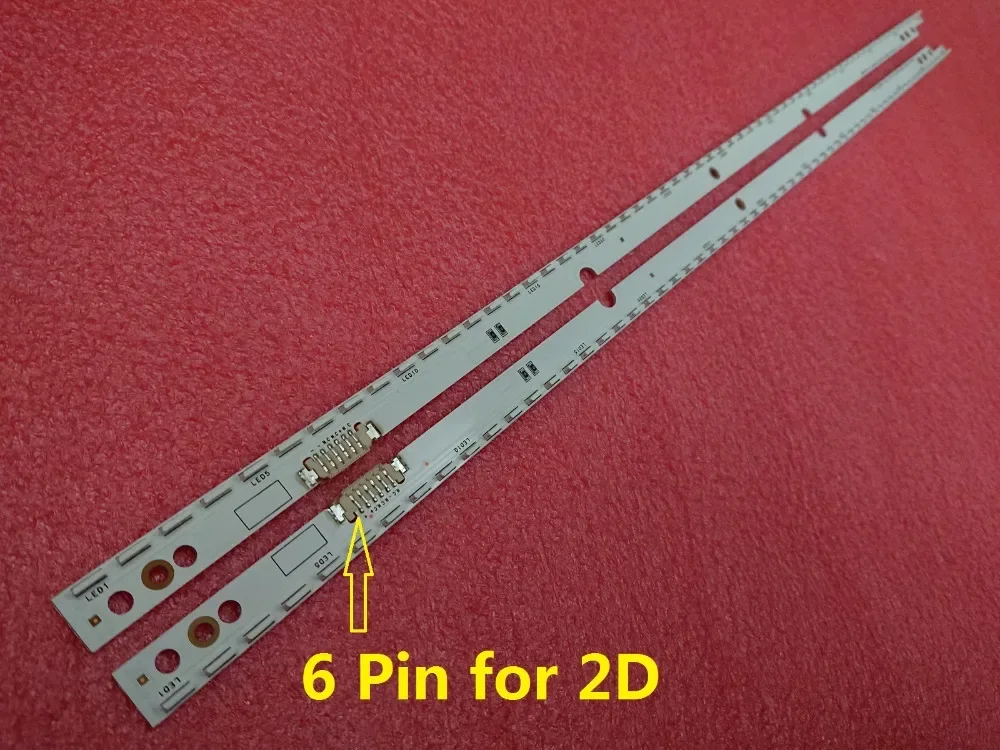 LED Backlight(2) 60LED 572mm For Samsung UE46ES5507K UN46ES6100g Un46es6100 UE46ES5500 SLED 2012SVS46 7032NNB RIGHT60 LEFT60 2D