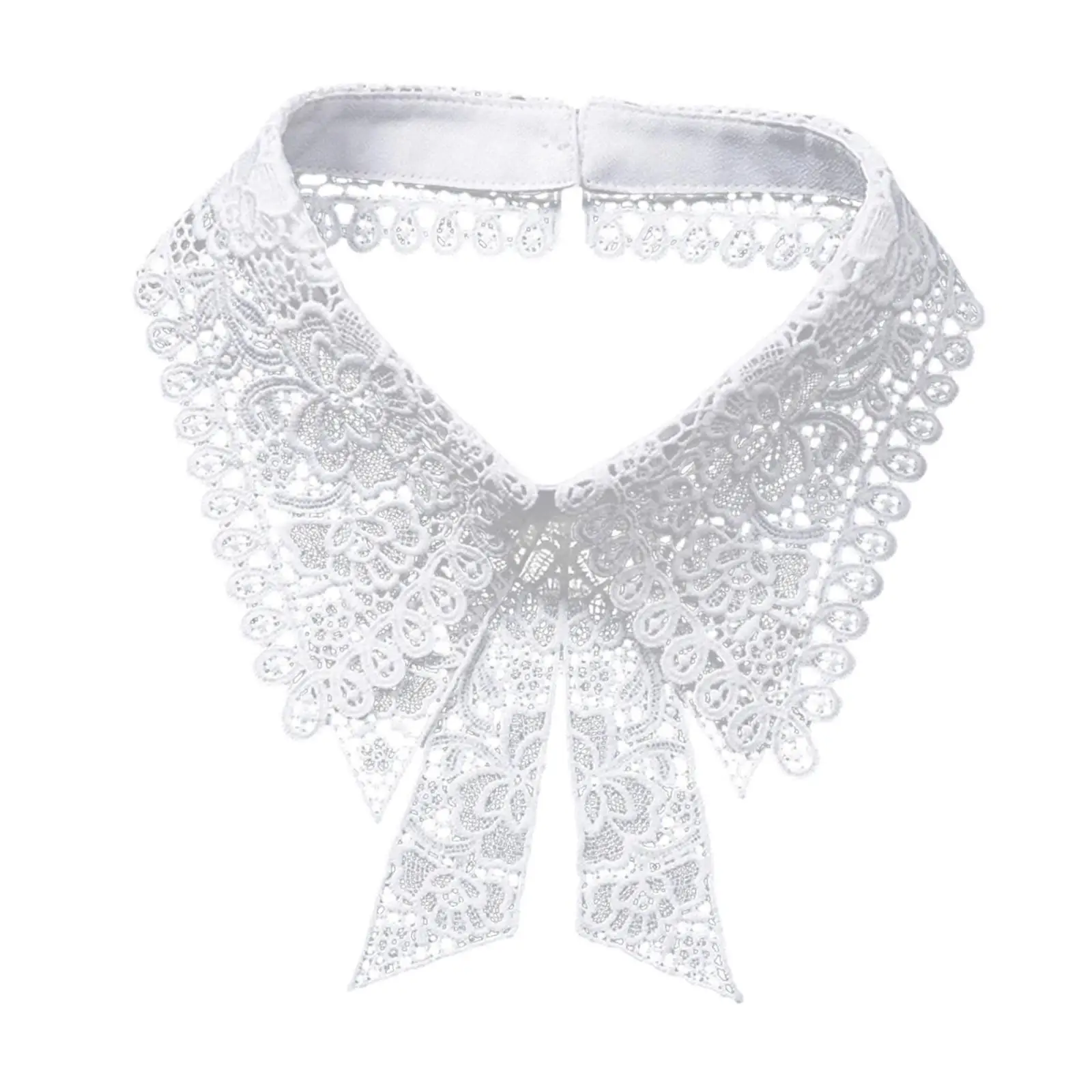Lace Sleeveless Women’s False Collar Detachable Blouse Neckwear Alternative Clothing for Skirts Sweaters and Shirts