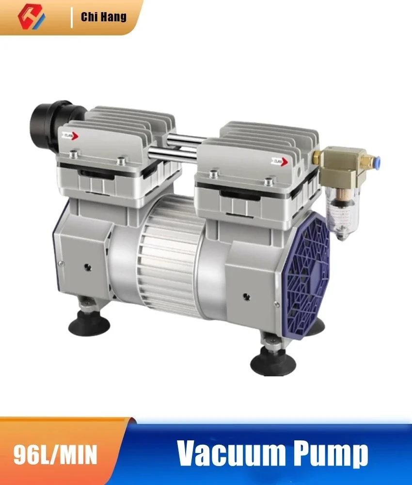 Oil-free Vacuum Pump Silent Industrial Air Vacuum Machine Negative Pressure  Large Flow Small Vacuum  Low Noise